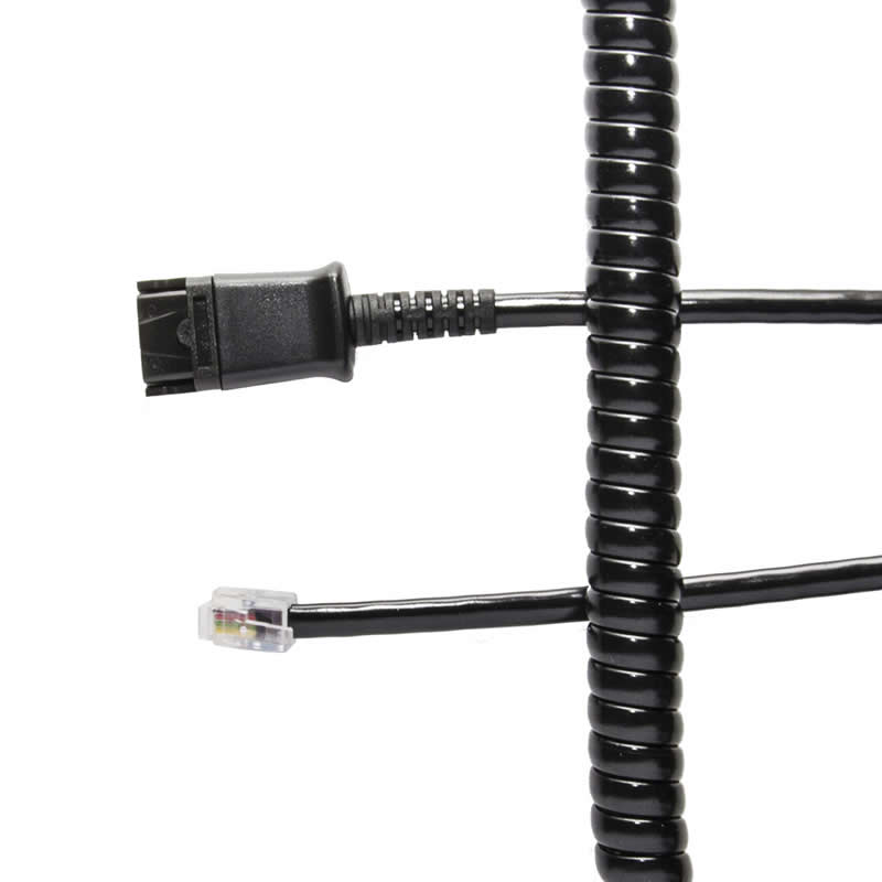 BL-02+P, 575-099-002, Cable adaptador RJ11 a QD tipo Plantronics (POLY)